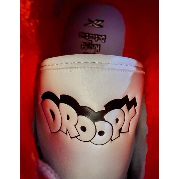 Reebok x Tom & Jerry Club C Revenge Men’s 13 White Purple Gum Collab Sneakers - Picture 7 of 11